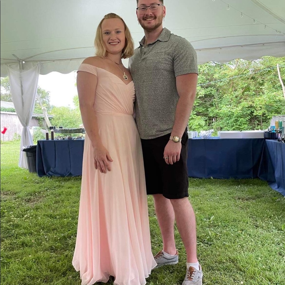 Light Pink Bridesmaid Dress